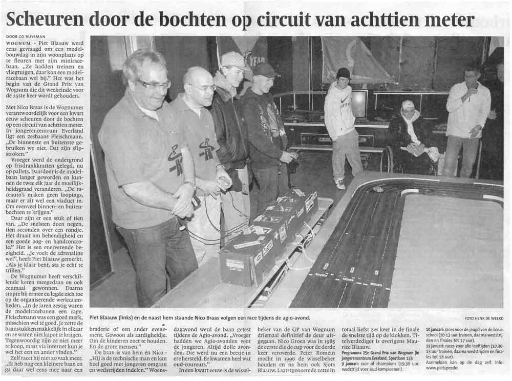 Artikel NHD 9 januari 2009